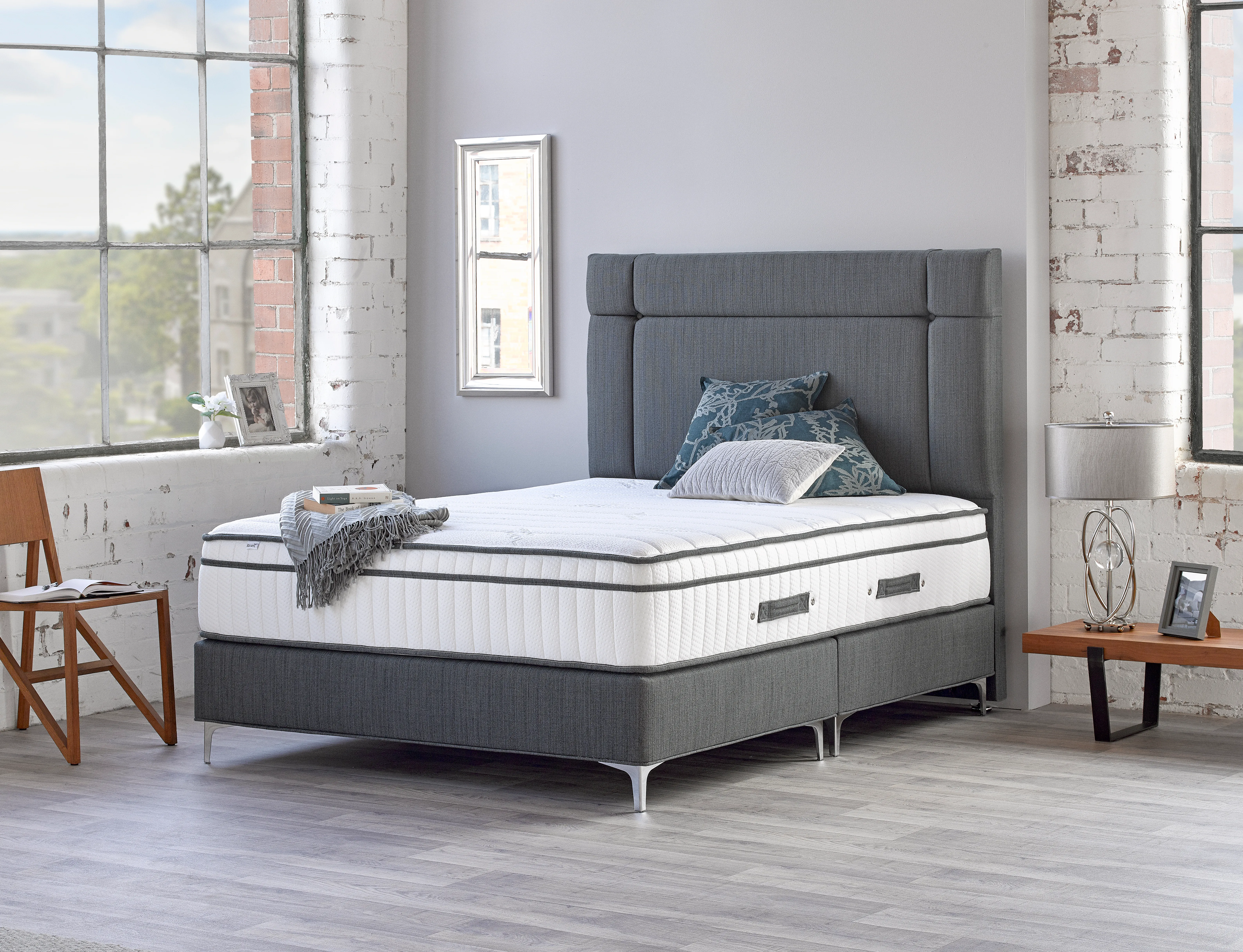 A modern bed